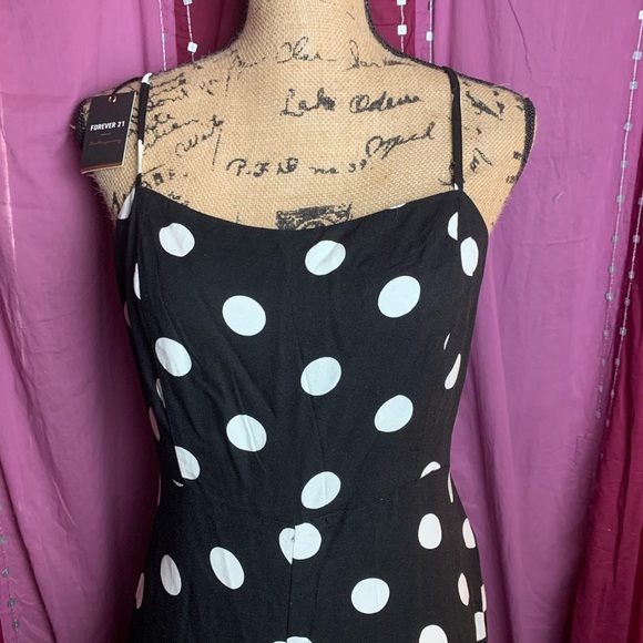 Forever 21 Other - Forever 21 Contemporary Pant Jumpsuit Polka Dot L Forever 21 Other - Forever 21 Contemporary Pant Jumpsuit Polka Dot L